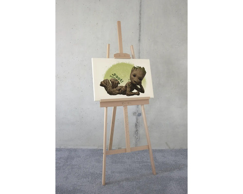 Leinwandbild von Groot auf einer Staffelei