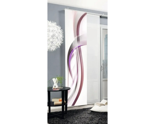 Panneau japonais décoratif avec motif abstrait dans un espace de vie