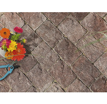 Pflasterstein Rechteckpflaster iWay Antikpflaster Two Faces braun-bunt 21 cm x 14 cm x 6 cm