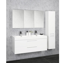 Spiegelschrank Somero 120 cm hochglanz weiß