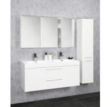 Spiegelschrank Somero 120 cm hochglanz weiß