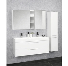 Spiegelschrank Somero 100 cm hochglanz weiß