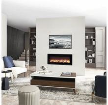 Cheminée électrique Balderia Fiamma 60" 2000 watts y compris télécommande