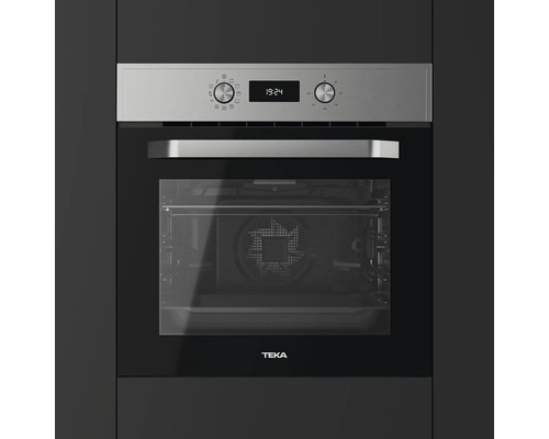 Four encastrable TEKA avec affichage numérique et boutons rotatifs