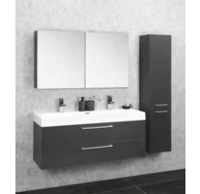 Armoire de toilette Somero 100 cm anthracite