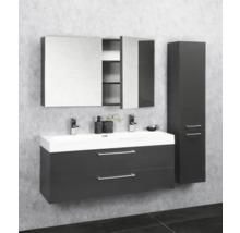 Armoire de toilette Somero 100 cm anthracite