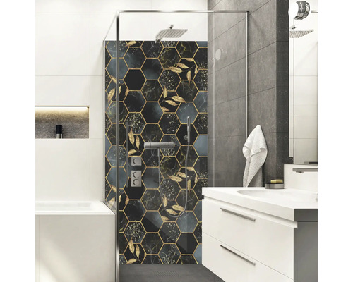 Panneau mural de douche mySpotti Shower Nick aspect carrelage 255 x 100 cm SH-255100-1855-HB Panneau mural de douche mySpotti Shower Nick aspect carrelage 255 x 100 cm SH-255100-1855-HB