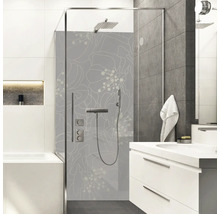 Panneau mural de douche mySpotti Shower Misaki fleurs 255 x 100 cm SH-255100-1749-HB