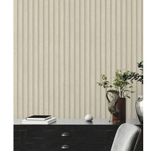 Vliestapete 39109-6 Elements II Holzpaneele beige-creme