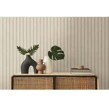 Vliestapete 39109-6 Elements II Holzpaneele beige-creme