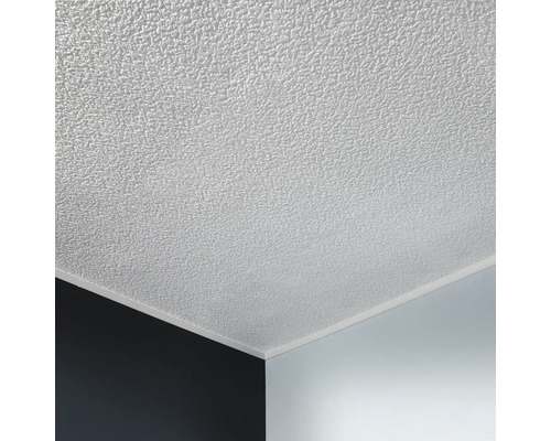 Plafond avec crépi structuré