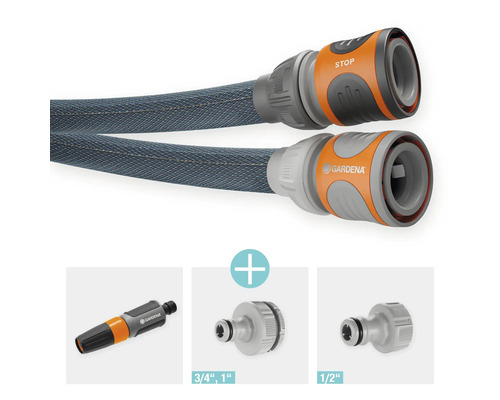 Raccords de tuyau d''arrosage Gardena et accessoires pour tuyaux d''arrosage