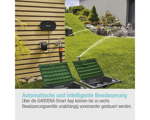Gardena Smart System für automatische Gartenbewässerung