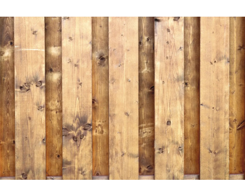 Holzzaun aus Brettern