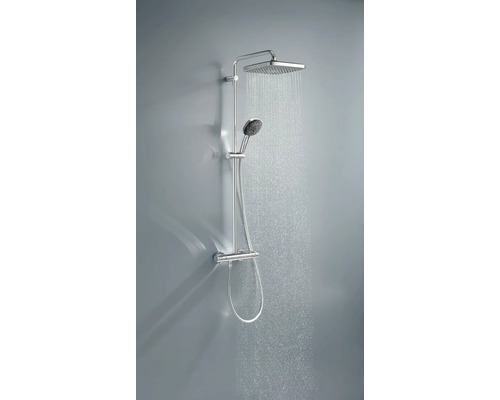 Système de douche avec douche de tête et douchette à main