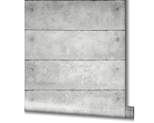 Tapetenrolle mit Betonplattenmotiv