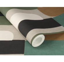Rouleau de papier peint avec motif géométrique