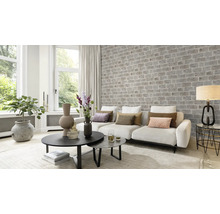 Papier peint intissé 865714 Symphony pierres gris