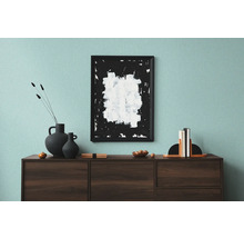 Papier peint intissé 39353-5 Famous Garden structure uni bleu