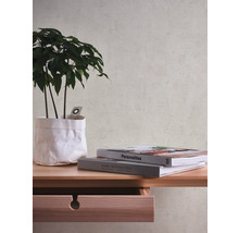 Papier peint intissé 2307-51 Jade 2 uni structure crépi gris