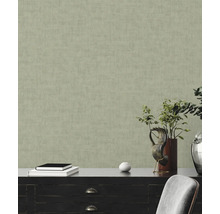 Papier peint intissé 39503-7 Jade 2 uni structure vert