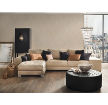 Papier peint intissé 2240-64 Jade 2 uni structure crépi beige