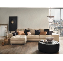 Papier peint intissé 2307-51 Jade 2 uni structure crépi gris
