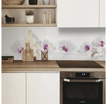 Crédence de cuisine mySpotti Profix Orchidée 160 x 60 cm PX-16060-61-HB