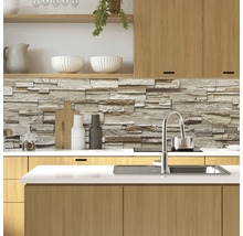 Crédence de cuisine mySpotti Profix Rustical Bricks 270 x 60 cm PX-27060-1293-HB