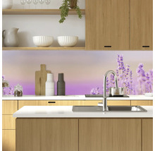 Crédence de cuisine mySpotti Profix champ de lavande 160 x 60 cm PX-16060-1034-HB