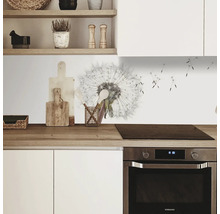 Crédence de cuisine mySpotti Profix Dandelion pissenlit fleurs 210 x 60 cm PX-21060-1508-HB