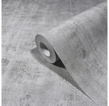 Rolle graue Tapete in Betonoptik