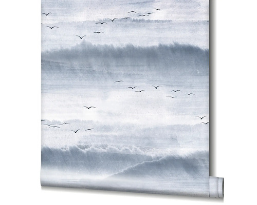 Rouleau de papier peint avec motif d''oiseaux