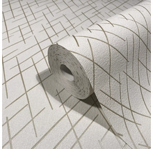 Rouleau de papier peint avec motif géométrique à lignes