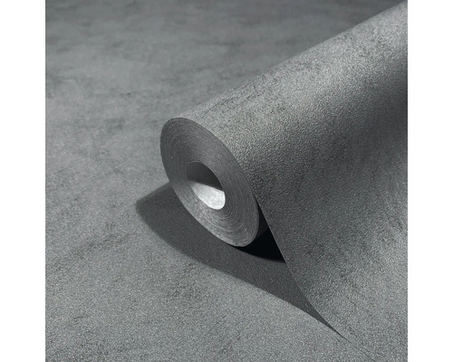 Un rouleau de papier peint structuré gris