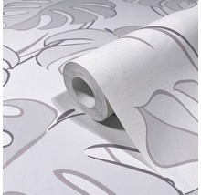 Tapetenrolle mit Blattmuster