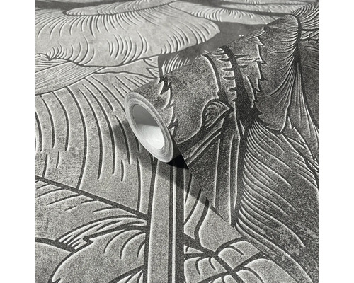 Rouleau de papier peint avec motif de plantes