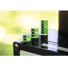 Bornes de connexion Wago 221 avec levier de commande