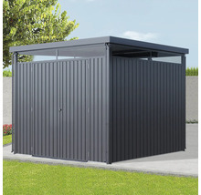 Gartenhaus mit Oberlicht 290 x 245 cm anthrazit