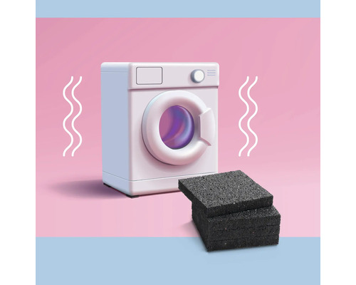 Machine à laver avec tapis anti-vibrations pour appareils