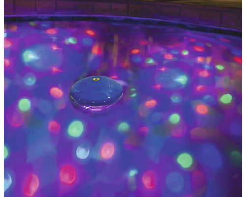 Schwimmende Poolleuchte mit Farbwechsel für stimmungsvolle Beleuchtung