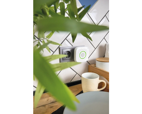 Kohlenmonoxidmelder in Steckdose für erhöhte Sicherheit