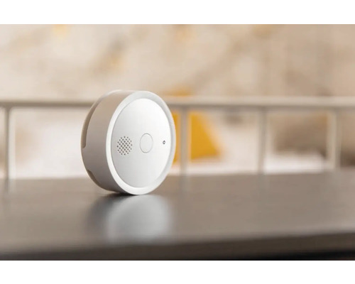 Détecteur de fumée rond pour l''intérieur