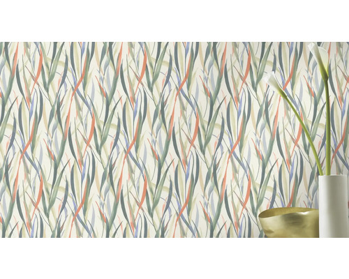 Tapete mit Gräser Design