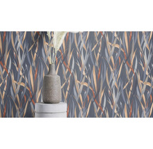 Papier peint avec motif d''herbes et décoration