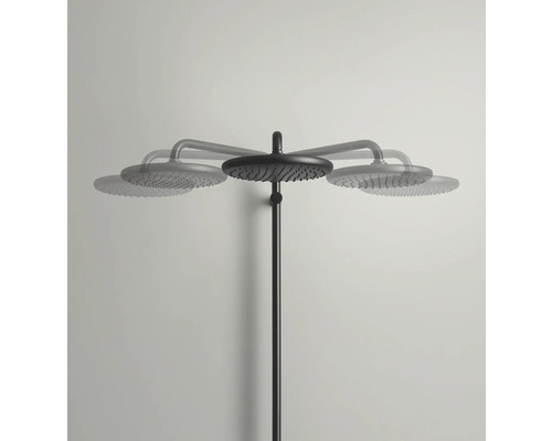 Colonne de douche autoportante avec pommeau de douche réglable