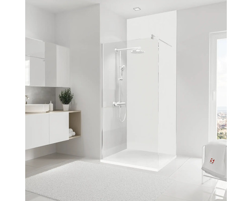 Panneau mural de douche SCHULTE DecoDesign ExpressPlus pierre blanc 255 x 100 cm EP1901025 619 Panneau mural de douche SCHULTE DecoDesign ExpressPlus pierre blanc 255 x 100 cm EP1901025 619