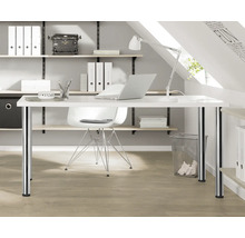 Tarrox Tischbein rund 71 cm Ø60 mm höhenverstellbar , chrom