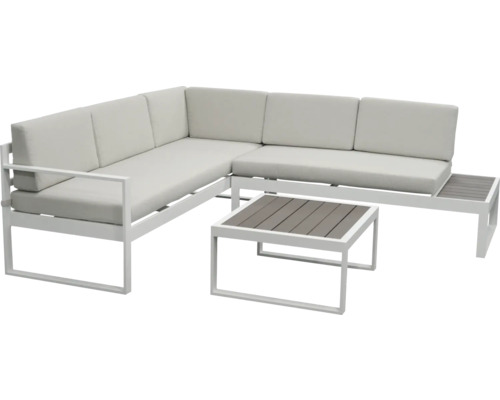 Ensemble de meubles de jardin avec canapé d''angle et table