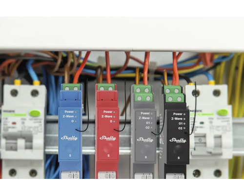 Installation mit Shelly Smart Home Relais